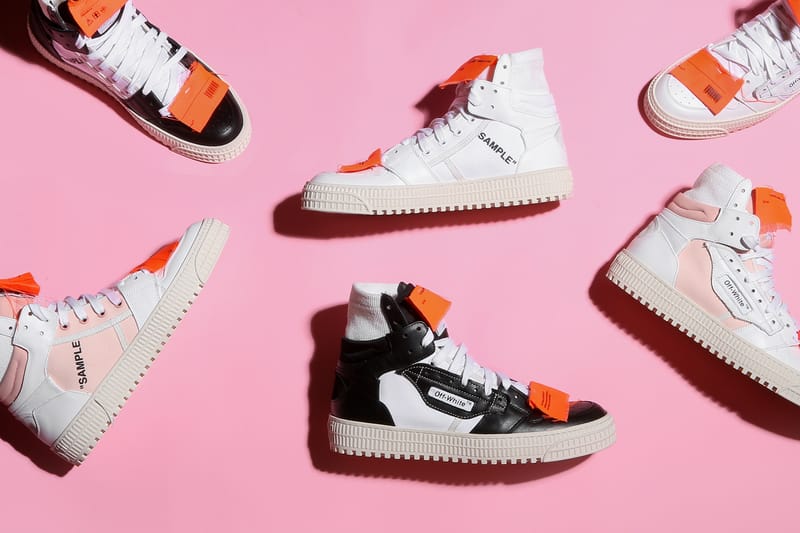 mytheresa off white sneakers