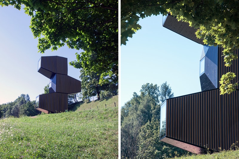 OFIS Arhitekti Modular Living Units Pop-up Library Ljubljana Slovenia