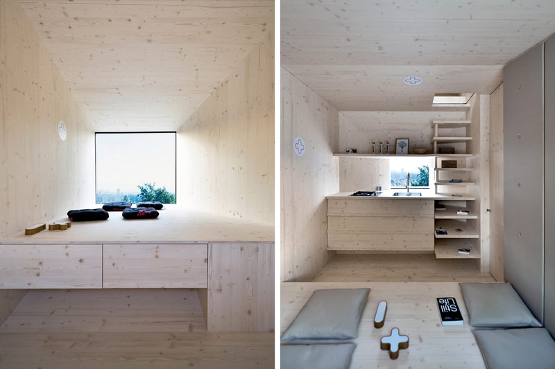 OFIS Arhitekti Modular Living Units Pop-up Library Ljubljana Slovenia