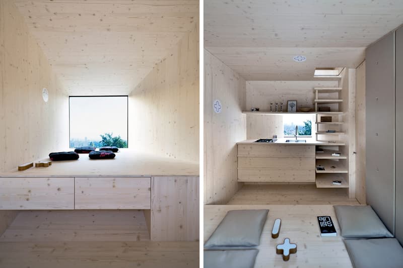 OFIS Arhitekti Modular Living Units Pop-up Library Ljubljana Slovenia