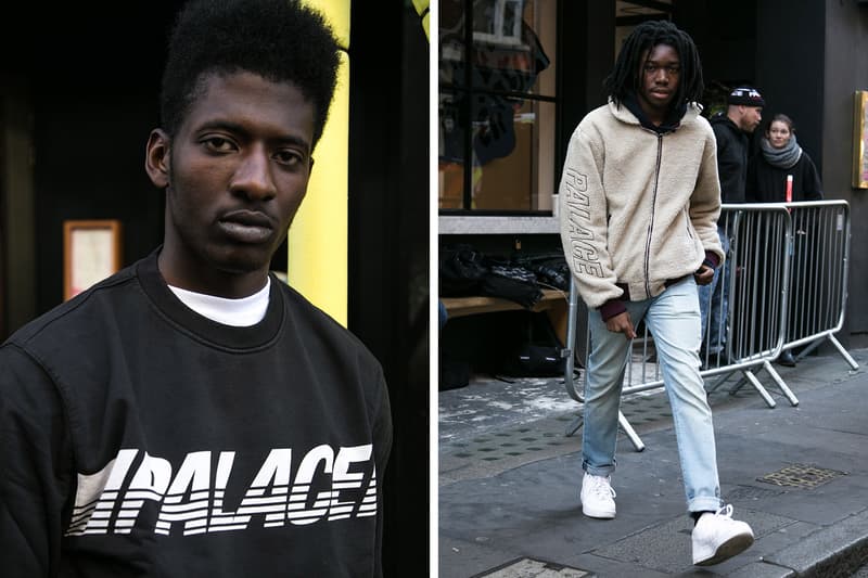 Palace 2017 Fall Winter Drop London Street Style Photography