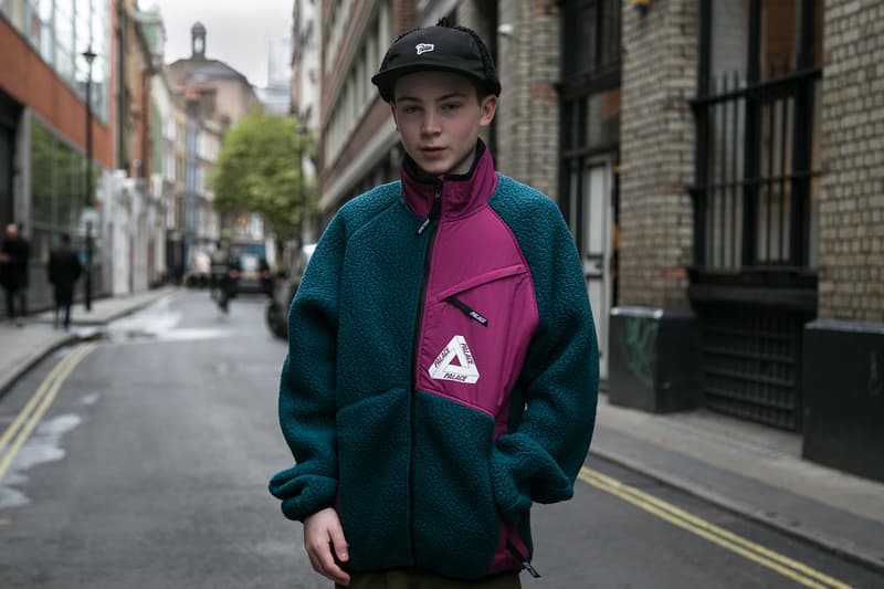 Palace Fall Winter 2017 Drop London Streetsnaps Street Style Gucci Stripe