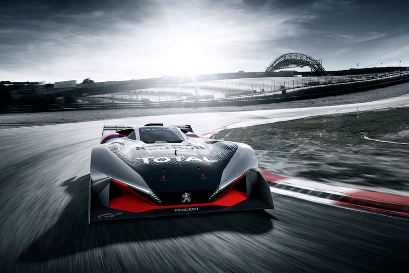 Peugeot L750 R Hybrid Vision Gran Turismo Video Game Car Racer