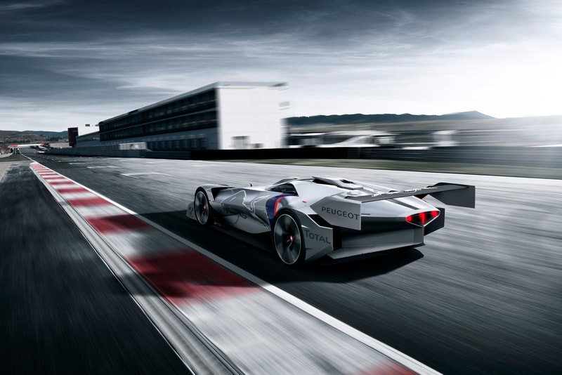 Peugeot L750 R Hybrid Vision Gran Turismo Video Game Car Racer