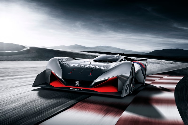 Peugeot L750 R Hybrid Vision Gran Turismo Video Game Car Racer