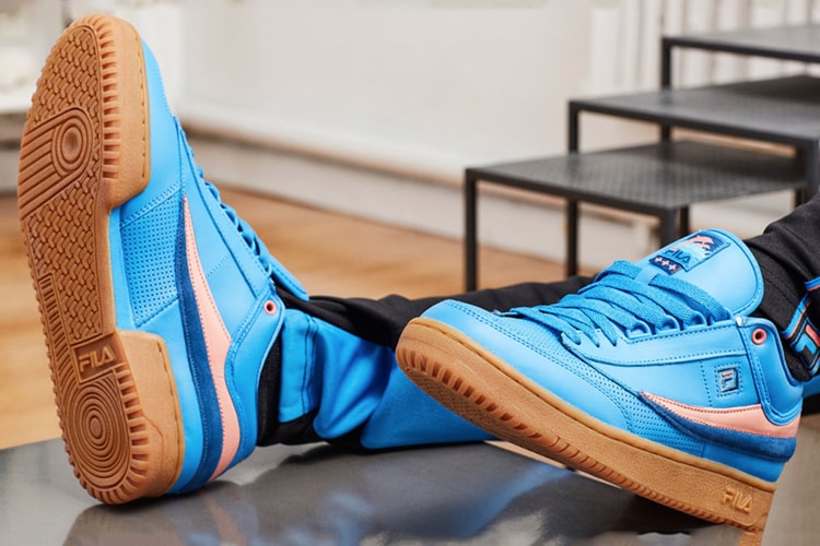 Pink Dolphin and FILA Tap Back to the '80s With New T1 Mid Models