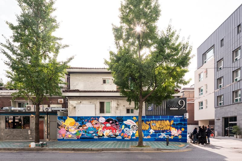 POW! WOW! Korea Street Art Mural Jasper Wong Brandon Shigeta TJ Choe Andrew Hem Cryptic Grafflex Jay Flow Laurence Vallieres Royyal Dog Sheryo Sixcoin Tristan Eaton Persue Xeva Yoon Hyup