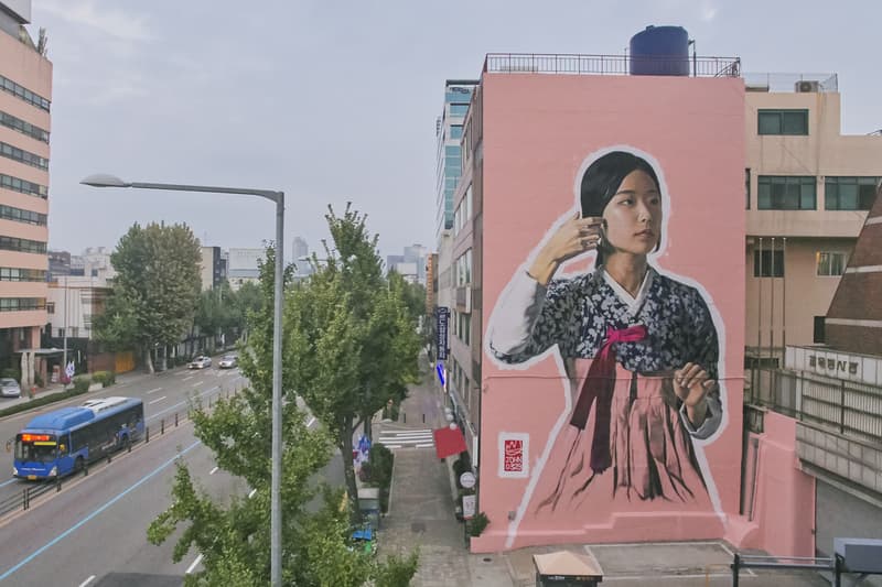 POW! WOW! Korea Street Art Mural Jasper Wong Brandon Shigeta TJ Choe Andrew Hem Cryptic Grafflex Jay Flow Laurence Vallieres Royyal Dog Sheryo Sixcoin Tristan Eaton Persue Xeva Yoon Hyup