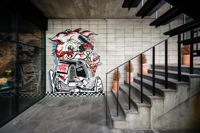 POW! WOW! Korea Street Art Mural Jasper Wong Brandon Shigeta TJ Choe Andrew Hem Cryptic Grafflex Jay Flow Laurence Vallieres Royyal Dog Sheryo Sixcoin Tristan Eaton Persue Xeva Yoon Hyup