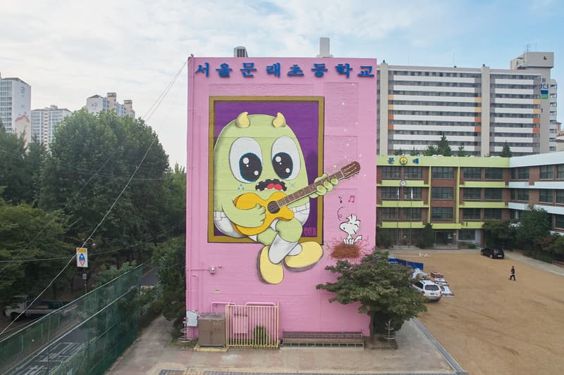 POW! WOW! Korea Street Art Mural Jasper Wong Brandon Shigeta TJ Choe Andrew Hem Cryptic Grafflex Jay Flow Laurence Vallieres Royyal Dog Sheryo Sixcoin Tristan Eaton Persue Xeva Yoon Hyup