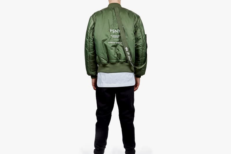 Public School PSNY Alpha Industries Reversible MA 1 Bomber Jacket 2017 October Fall Release Date Info Olive Green