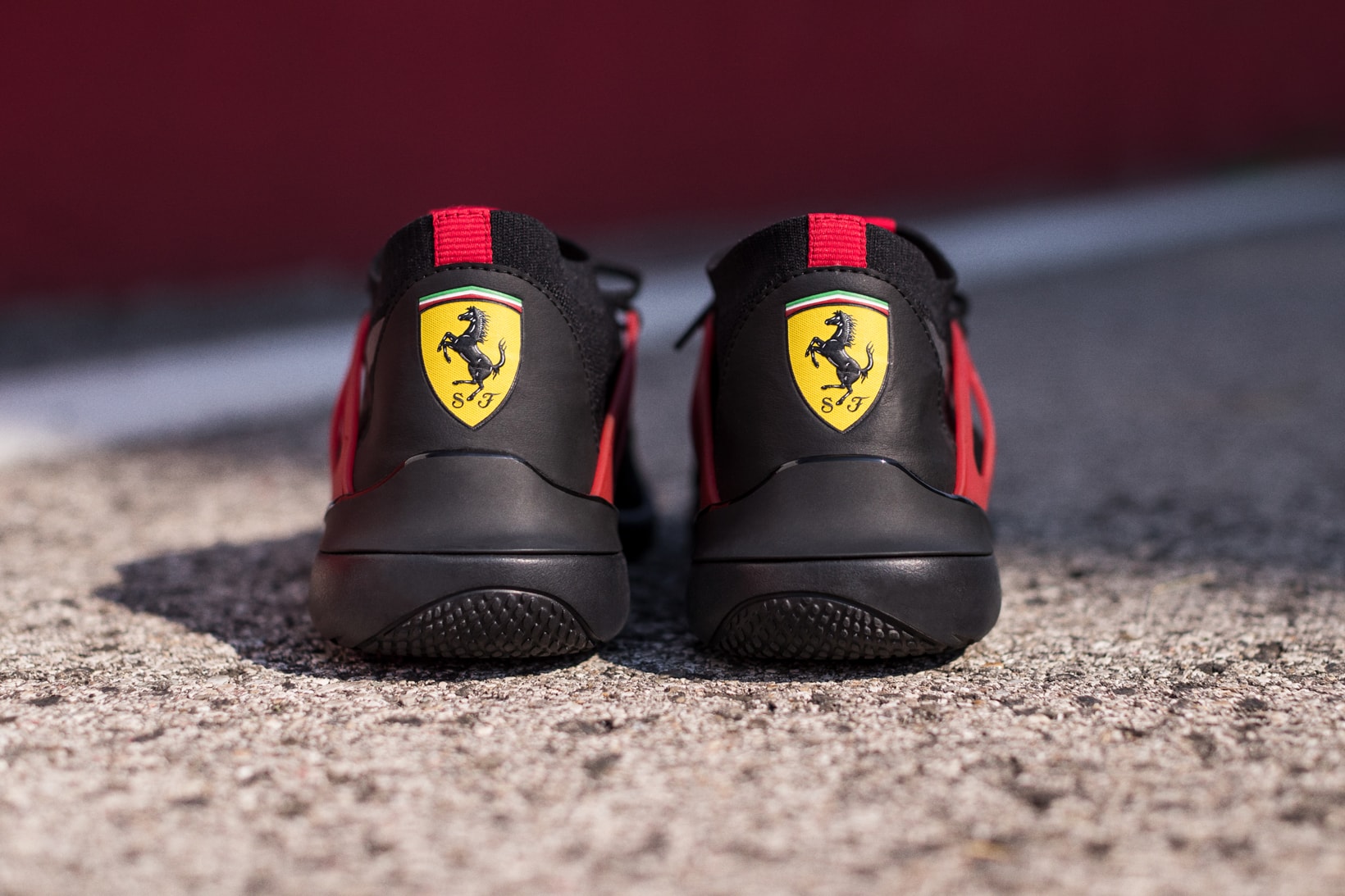 Scuderia Ferrari PUMA Evo Cat Lace Formula One Grand Prix Racing Motorsports Footwear Sneakers Shoes