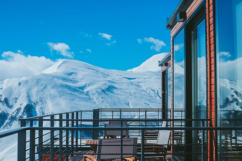 Quadrum Ski & Yoga Hotel Georgia Caucasus Mountains