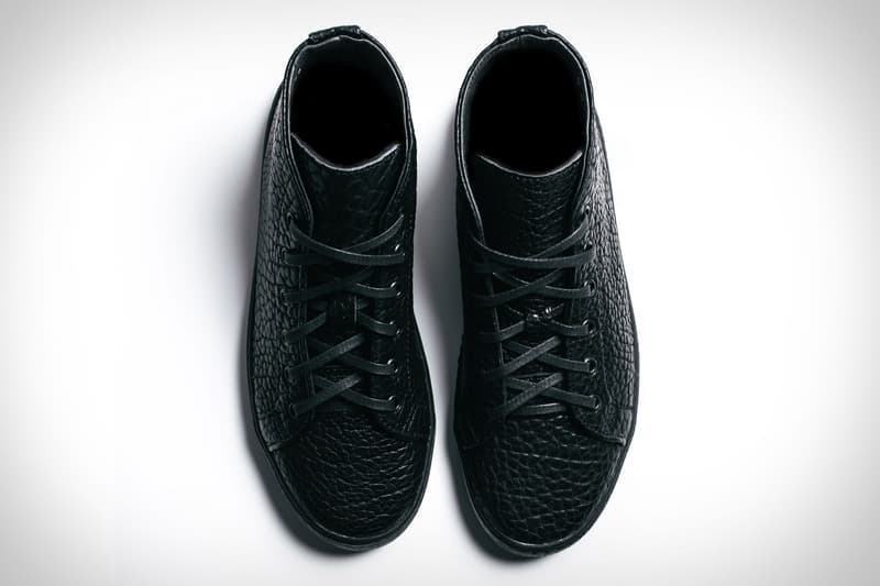 Rancourt & Co. Uncrate Court Classic Sneaker Black Leather