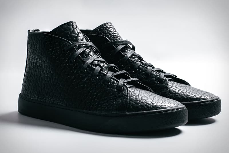 Rancourt & Co. Uncrate Court Classic Sneaker Black Leather