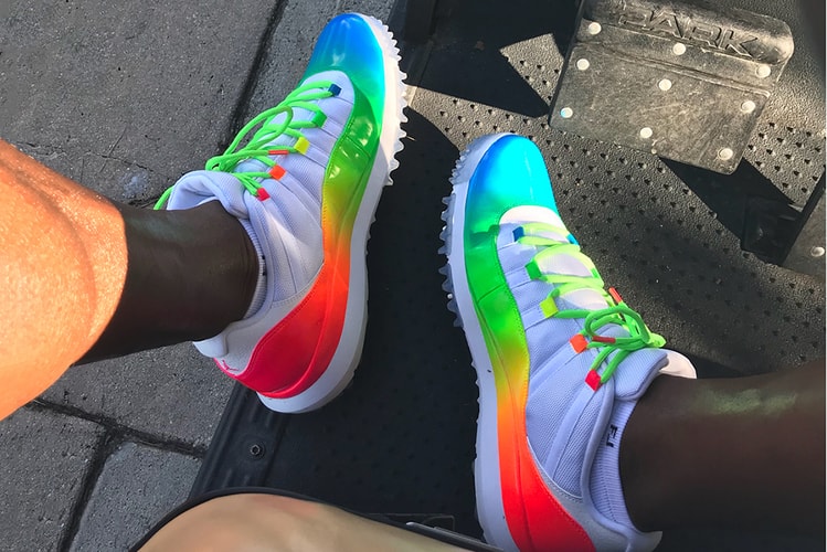 Ray Allen Was Spotted Rocking Rainbow-Hued Air Jordan 11s