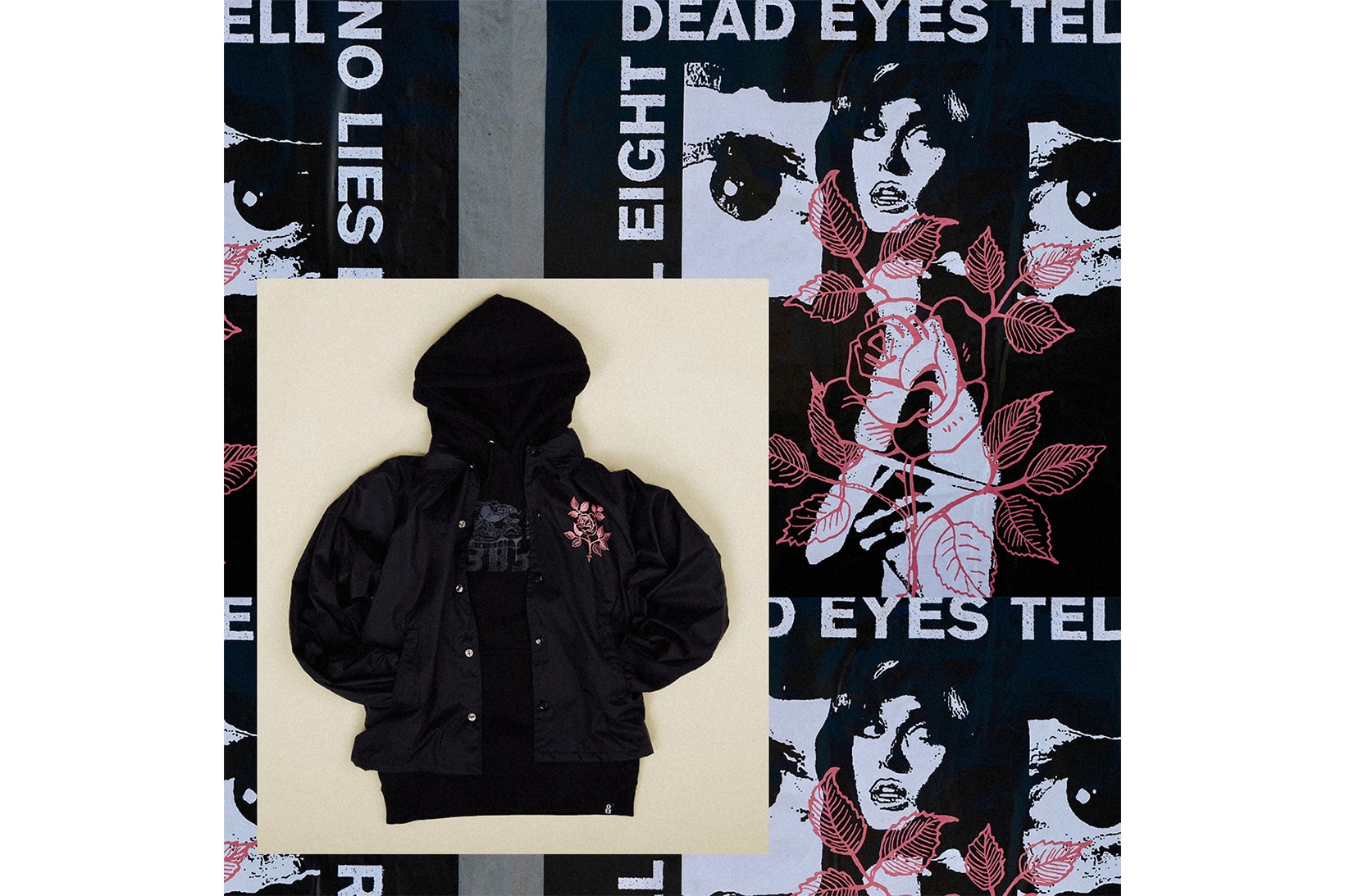 REBEL8 Bow3ry Fall Winter 2017 Capsule Collection Collaboration Release Date Info t-shirt hoodie jacket coat dead eyes tell no lies