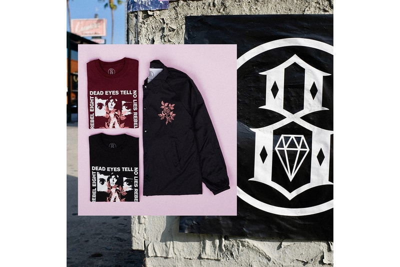 REBEL8 Bow3ry Fall Winter 2017 Capsule Collection Collaboration Release Date Info t-shirt hoodie jacket coat dead eyes tell no lies