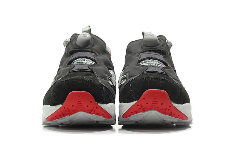 Reebok Instapump Fury Black Grey Red