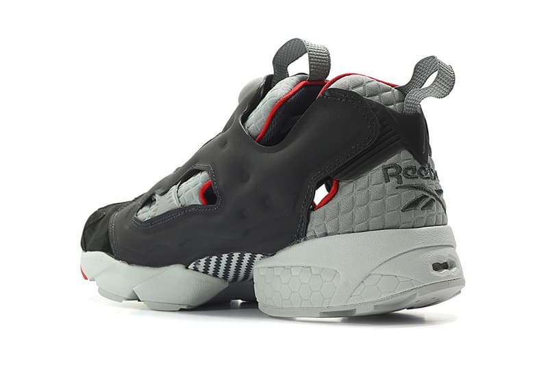 Reebok Instapump Fury Black Grey Red