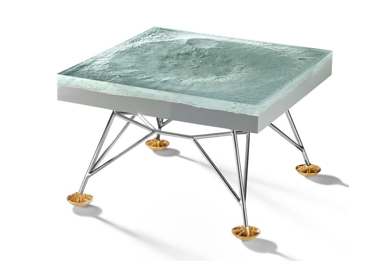 Resin and Fibreglass Table Harow Moon's Topography