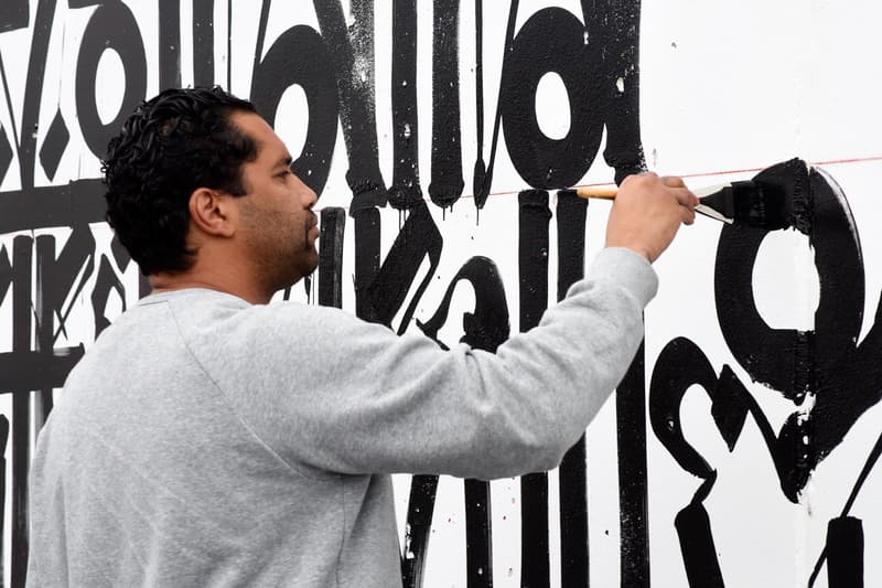 RETNA Margraves Solo Exhibition Maddox Gallery London United Kingdom Art Artwork Graffiti Calligraphy