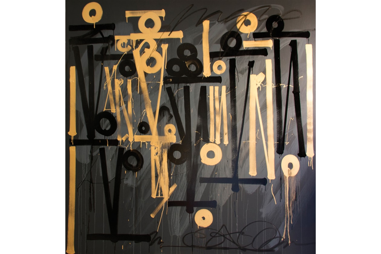 RETNA Margraves Solo Exhibition Maddox Gallery London United Kingdom Art Artwork Graffiti Calligraphy