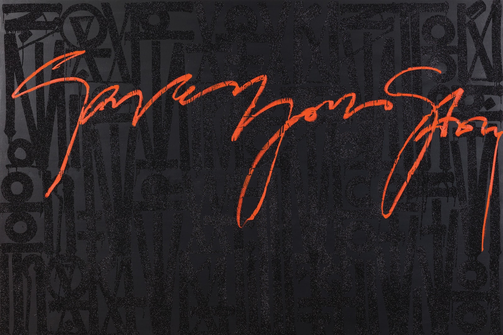 RETNA Margraves Solo Exhibition Maddox Gallery London United Kingdom Art Artwork Graffiti Calligraphy