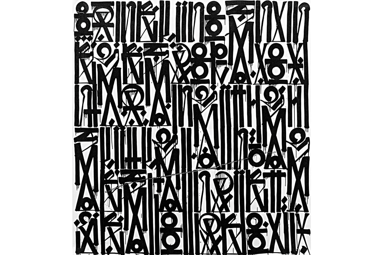 RETNA Margraves Solo Exhibition Maddox Gallery London United Kingdom Art Artwork Graffiti Calligraphy