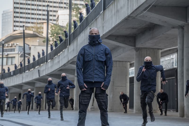 Riot Division 2018 Fall Winter Collection Lookbook menswear outerwear jackets coats techwear Modularity