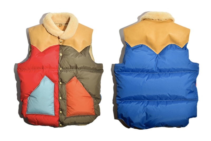 Rocky Mountain Featherbed MOONLOID Multicolored Duck Down Vest