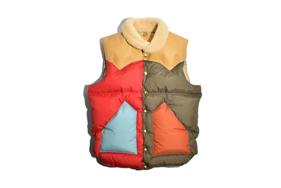 Rocky Mountain Featherbed MOONLOID Multicolored Duck Down Vest