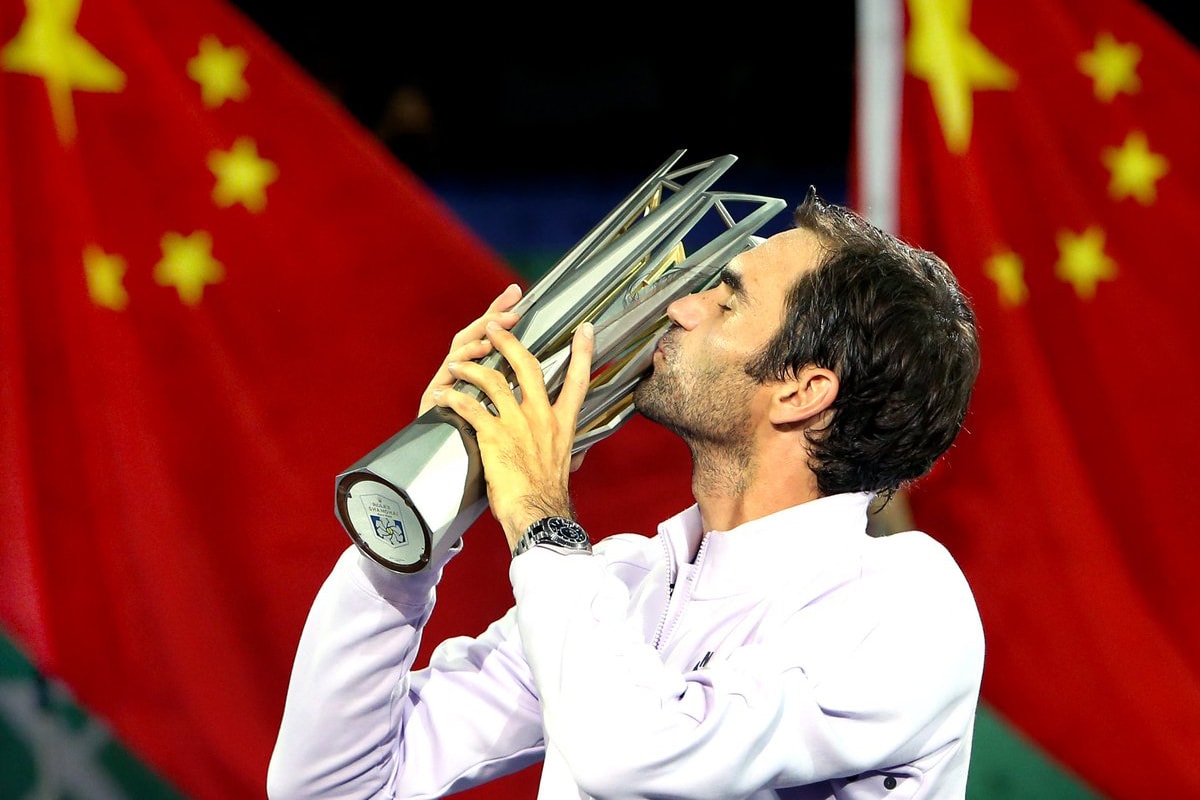 Roger Federer Rafael Nadal Shanghai China Masters Victory