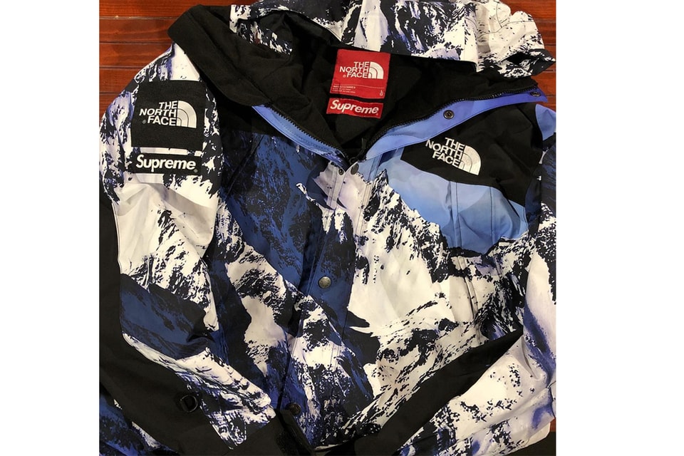 Round an Unreleased Supreme x The North Face Jacket | Hypebeast
