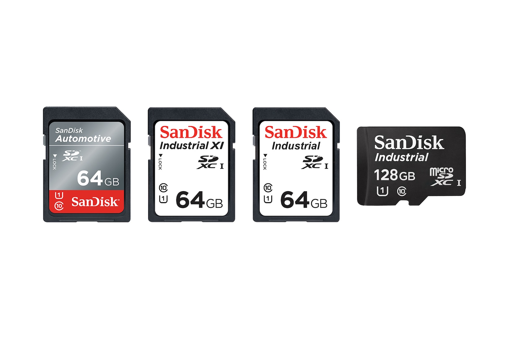 SanDisk Industrial SD Cards Withstand Extreme Temperatures New