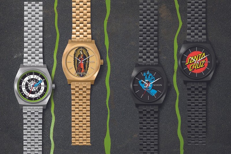 Santa Cruz Nixon Watches Collaboration Capsule Collection 2017 October 9 Release Date Info