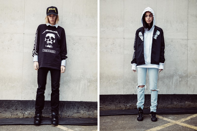 Selfridges Metallica Justin O'Shea SSS World Corp Collection Merch