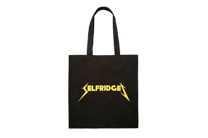 Selfridges Metallica Justin O'Shea SSS World Corp Collection Merch