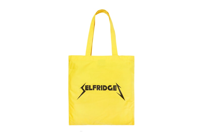 Selfridges Metallica Justin O'Shea SSS World Corp Collection Merch