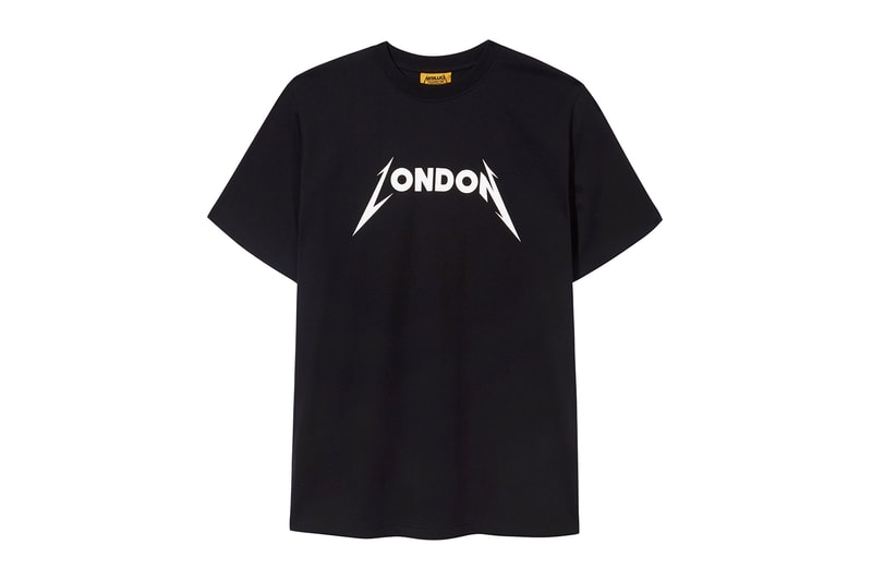 Selfridges Metallica Justin O'Shea SSS World Corp Collection Merch