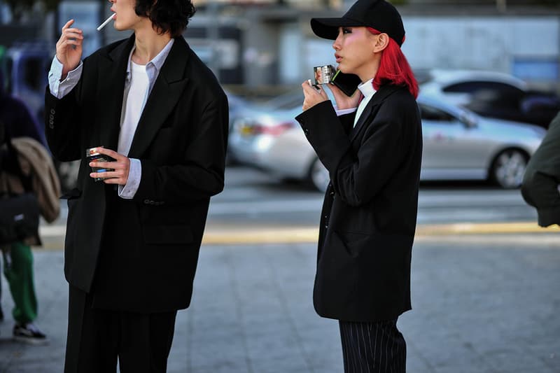 Seoul South Korea Fashion Week SS18 Spring Summer 2018 Street Snaps Style