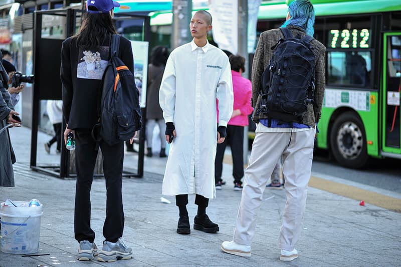 Seoul South Korea Fashion Week SS18 Spring Summer 2018 Street Snaps Style