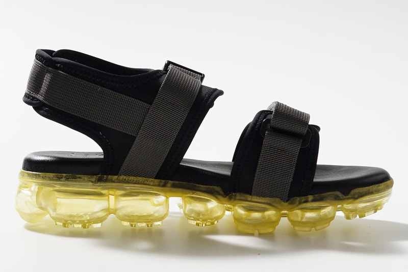 Seveskig Spring Summer 2018 Clear Sole Sandals Nike Air Vapormax Tomo&co Suicoke