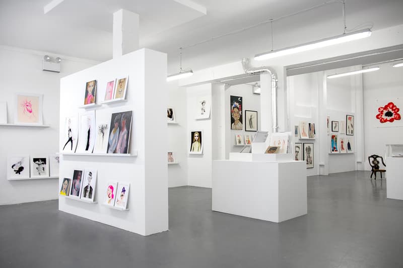 SHOWstudio London Fashion Illustration Pop-Up Nick Knight