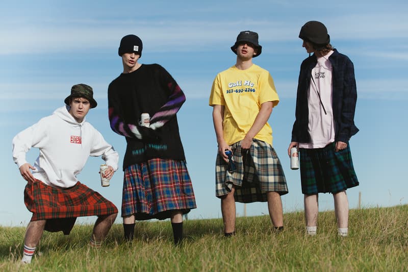 Slam Jam Socialism Buffalo Zine Fall Winter 2017 Editorial sasquatchfabrix Off-White Call Me 917 Bianca Chandon Thames