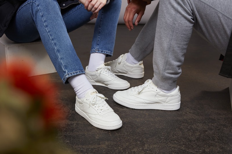 Sneakersnstuff Reebok Club C 85 Premium Sneakers Shoes Footwear 2017 October 14 Release Date Info white leather gold