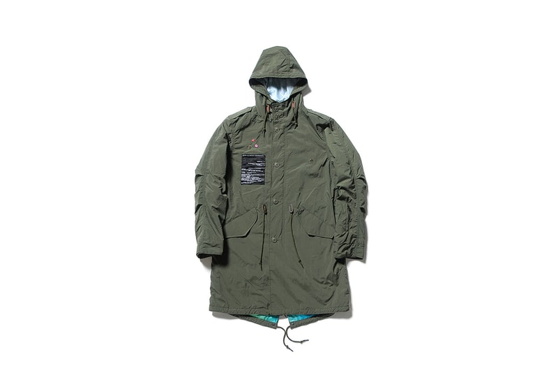 SOPHNET. Hingston Studios Outerwear MA-1 Bomber Parka Varsity Jacket Denim Shirt David Bowie Massive Attack