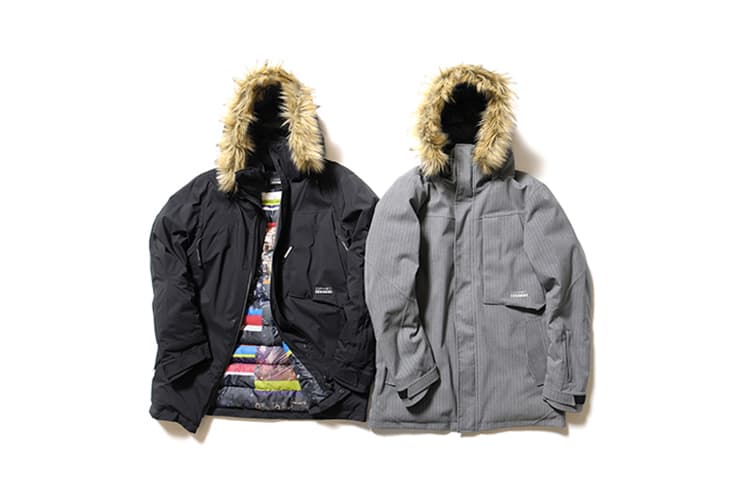 SOPHNET. Burton 18th Anniversary Capsule SOPH.Tokyo Parka Snow Shovel GUESS Burton Air Neon City & Snow Mountain