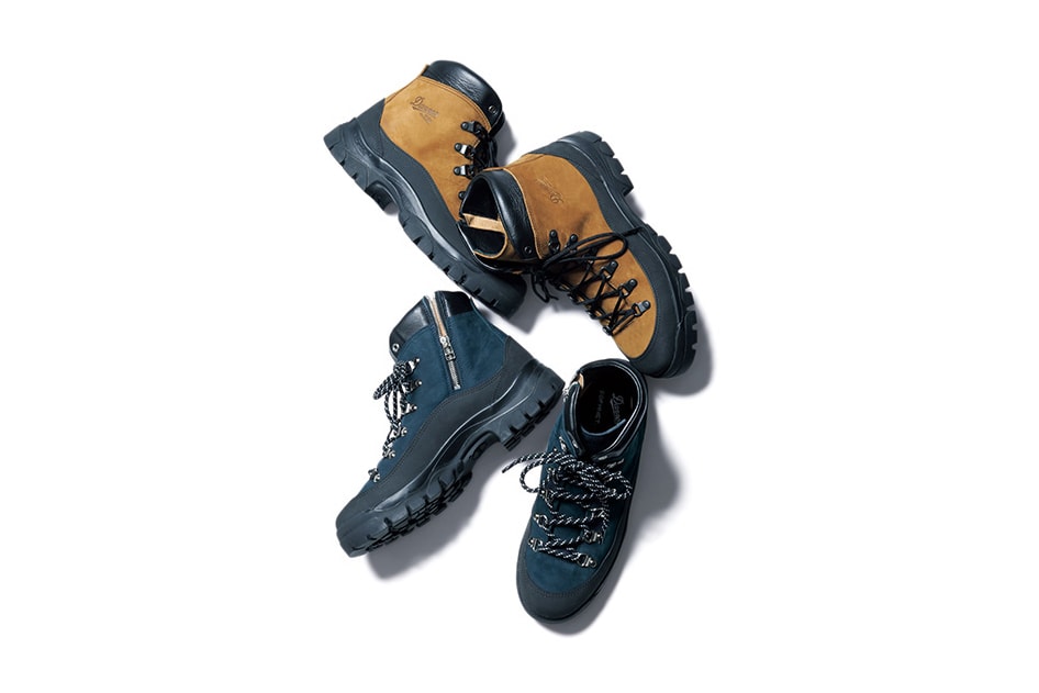 SOPHNET Danner Fall Winter 2017 Combat Zip Boots October 7 Release Date Info Shoes Footwear Brown Navy