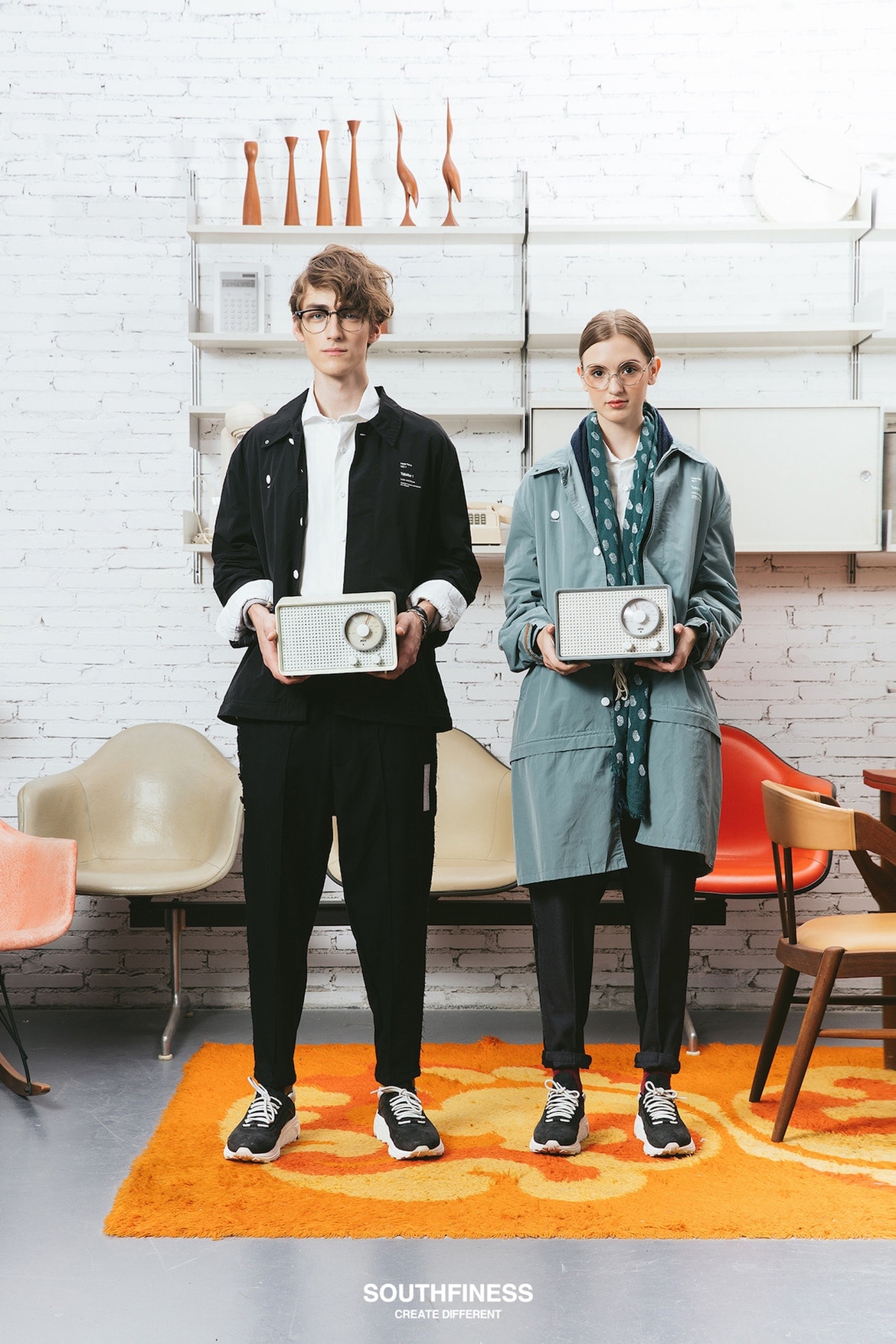 SOUTHFINESS 2017 Fall Winter DESIGNED TO MAKE A DIFFERENCE Collection Lookbook Dieter Rams Braun China Joy Division